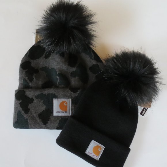 Carhartt Beanie Handmade in USA Pom Set main image 5